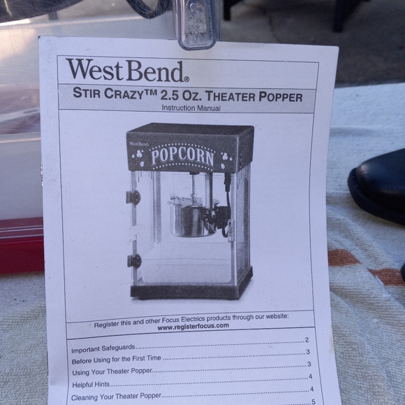 Popcorn machine - Picture 10 of 12